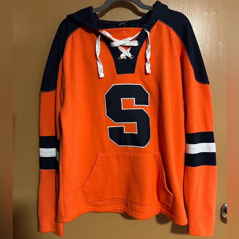 Syracuse Orange Colosseum Lace Up 3.0 Pullover Hoodie - Orange